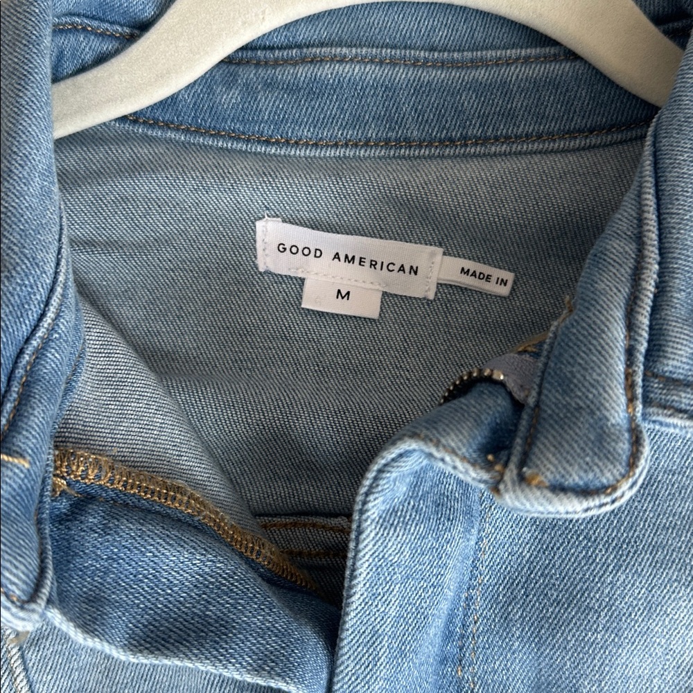 Good American fit for success denim jumpsuit - Picture 3 of 4